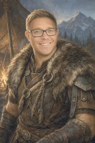 The Barbarian portrait