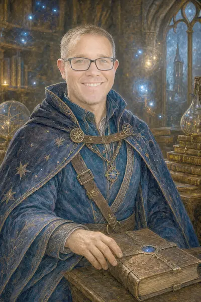 The Wizard portrait
