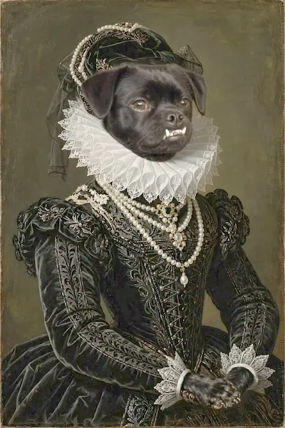Elizabethan Lady portrait