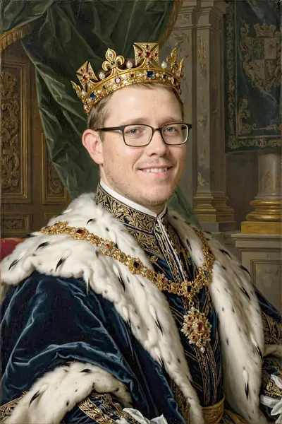 King portrait