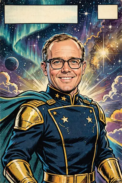 Cosmic Heroine portrait