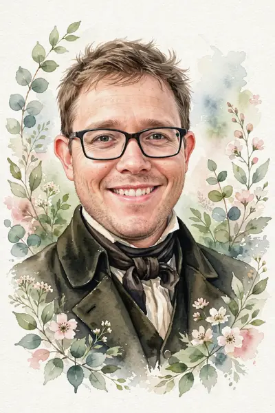 Soft Botanical portrait