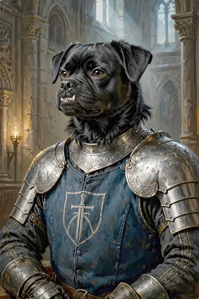 The Paladin portrait