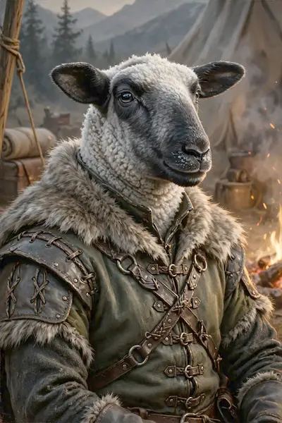 The Barbarian portrait
